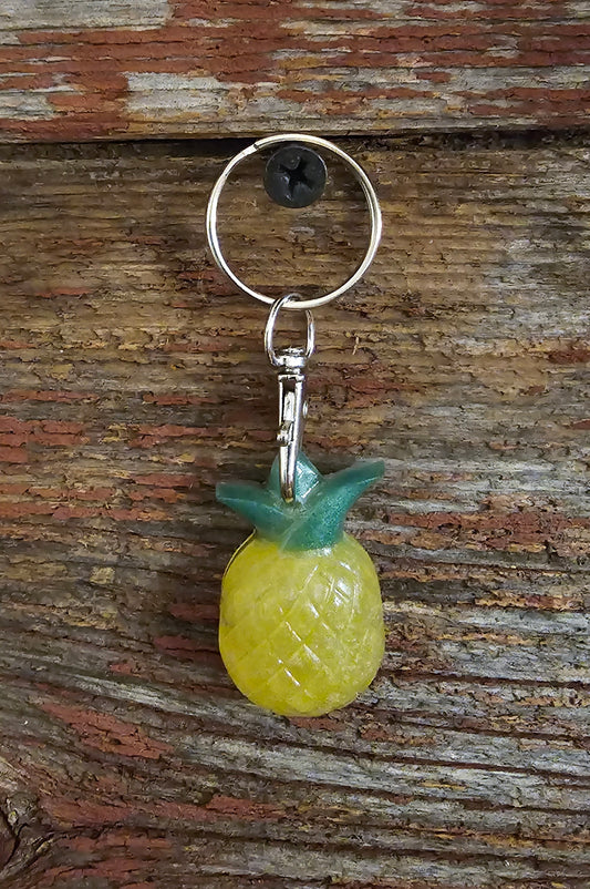 Pineapple keychain